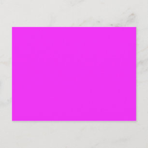 Carte Postale COULEUR SEULEMENT - rose