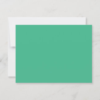 Carte Postale Couleur solide de la menthe