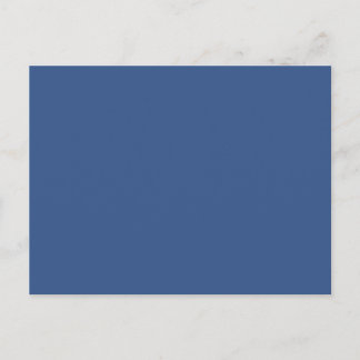 Carte Postale Couleur uni bleu clair classique