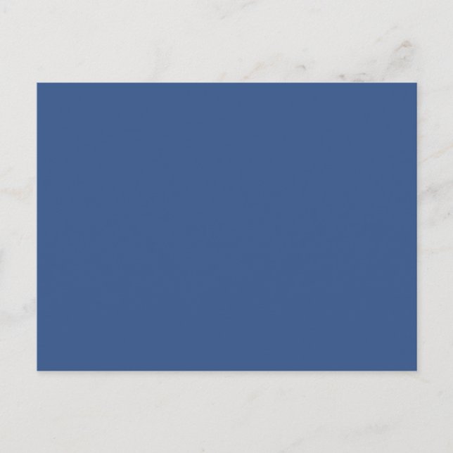 Carte Postale Couleur uni bleu clair classique (Devant)