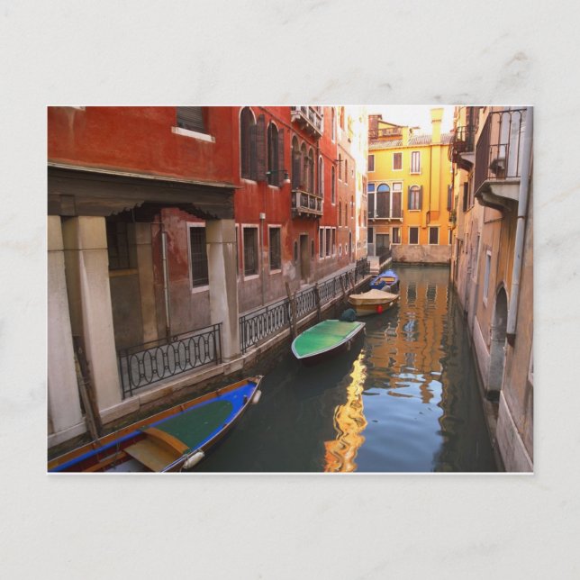 Carte Postale Couleurs de Venise, Italie (Devant)