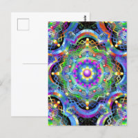 Couleurs psychédéliques Universe Mandala