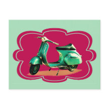 Couleurs Vintages vintage Scooter