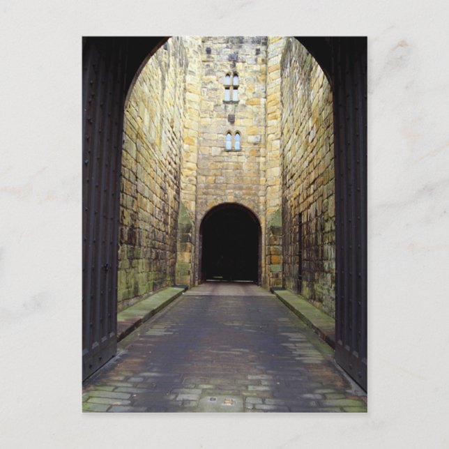 Carte Postale Couloir de meurtre, Barbican, Château d'Alnwick, N (Devant)
