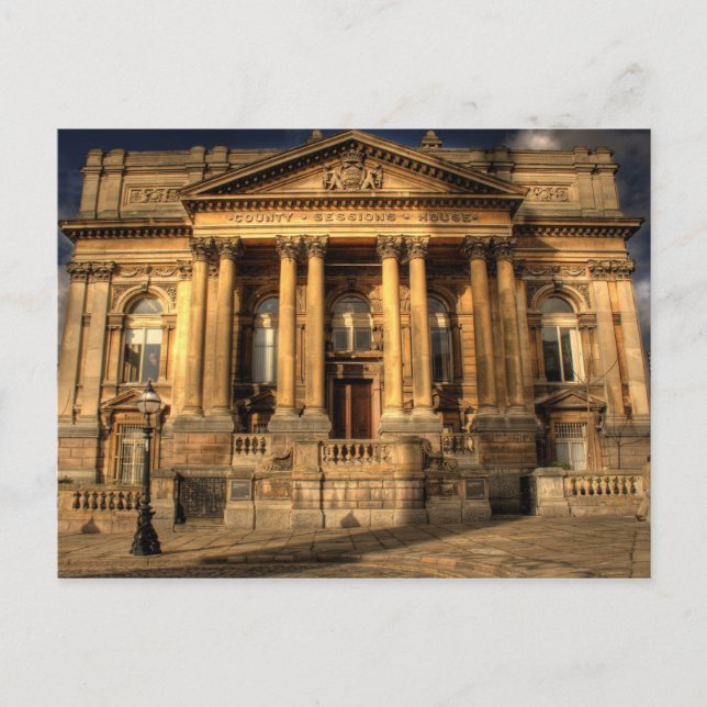 Carte Postale County Sessions House à William Brown Street, Liv (Devant)