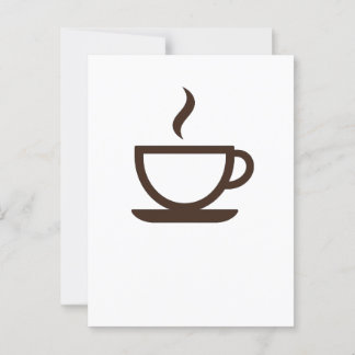 Carte Postale ☕ coupe de café minimaliste - Barista & Café Vibes