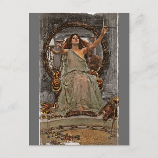 Carte Postale Coupe du Circe à Ulysses (Devant)
