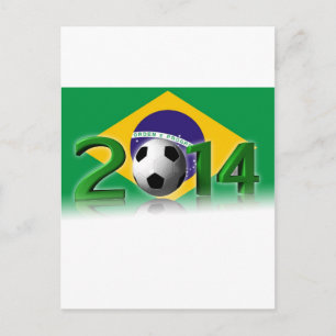 Carte Postale Coupe du monde de football 2014