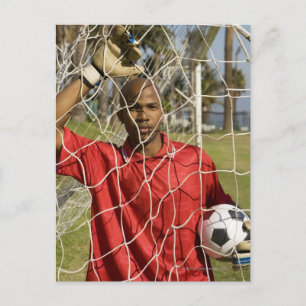 Carte Postale Coupe du Monde de football qui se tiendra en Afriq