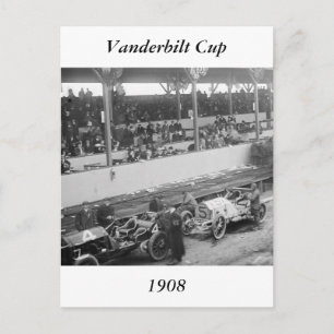 Carte Postale Coupe Vanderbilt 1908
