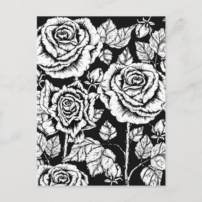 Carte Postale Coupez vos propres Roses (Devant)