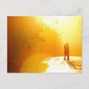 Carte Postale Couple baisant au soleil