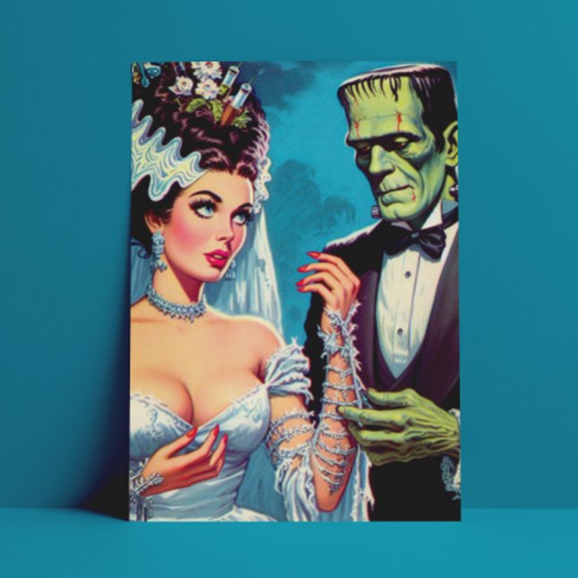 Carte Postale Couple déplaisant (Créateur téléchargé)