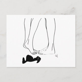 Carte Postale Couple et dessous