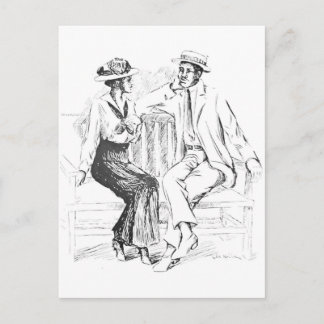 Carte Postale Couple romantique