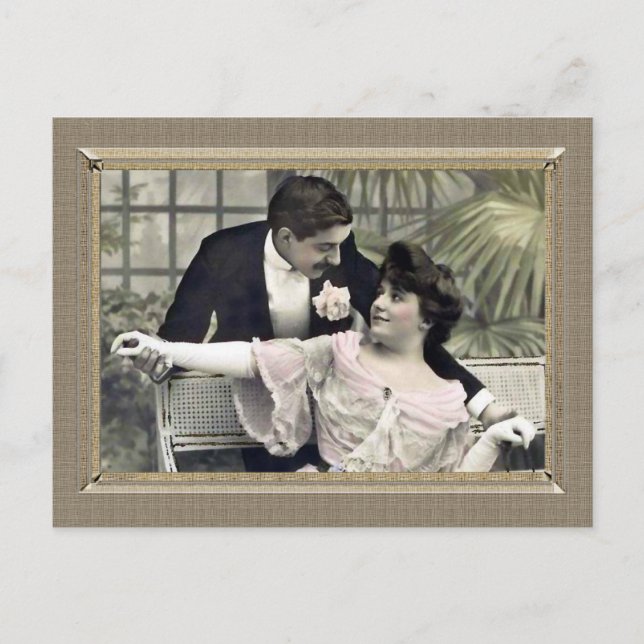 Carte Postale Couple romantique - dansons-nous (Devant)
