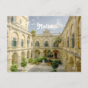 Carte Postale Cour de Malte