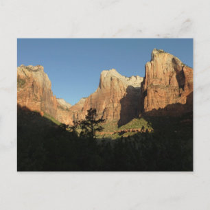 Carte Postale Cour des Patriarches I à Zion National Park