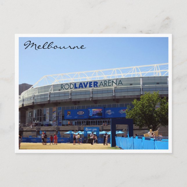 Carte Postale cour du centre de fusion (Devant)