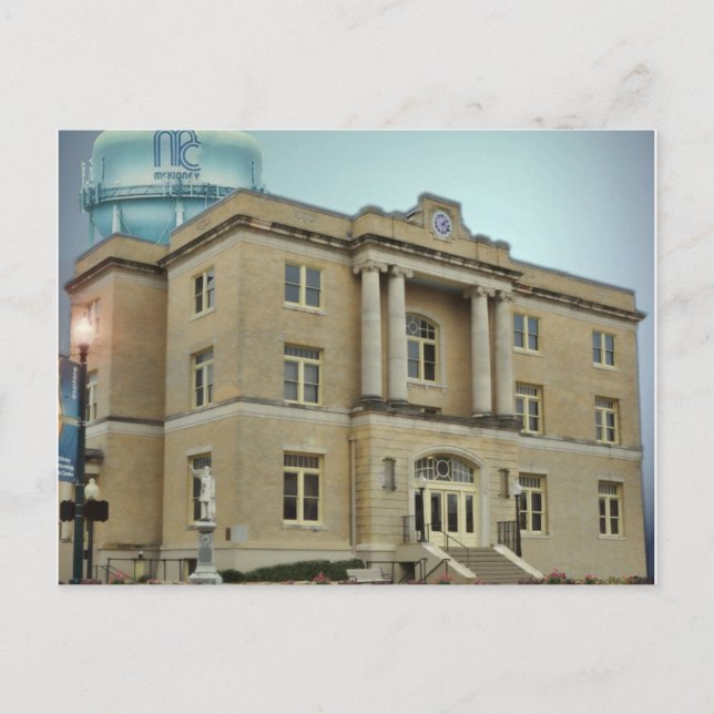Carte Postale Cour McKinney (Devant)