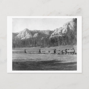 Carte Postale Courbe en fer à cheval sur Burlington et Missouri