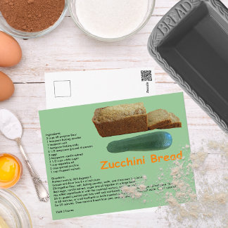 Carte Postale Courgettes