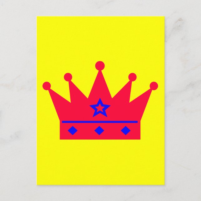 Carte Postale Couronne (Devant)