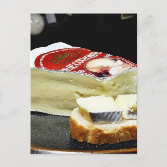 Carte Postale Couronne Brie Cheese (Devant)