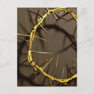 Carte postale Couronne d'épines