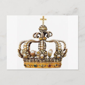 Carte Postale Couronne d'or I