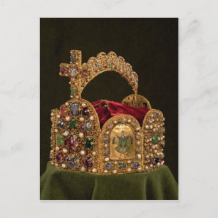 Carte Postale Couronne impériale faite pour le couronnement d'Ot