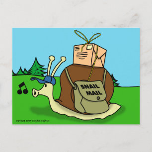 Carte postale Courrier
