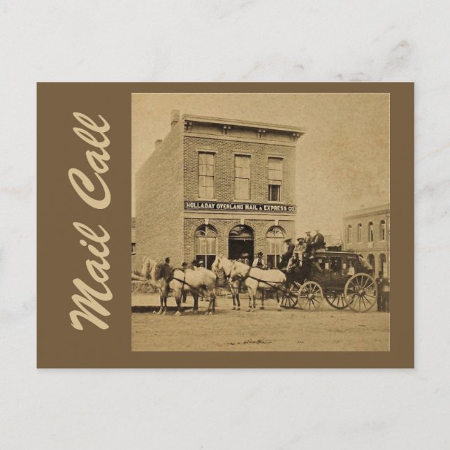 Carte Postale Courrier d'expédition (Devant)