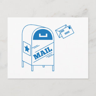 Carte Postale Courrier postal