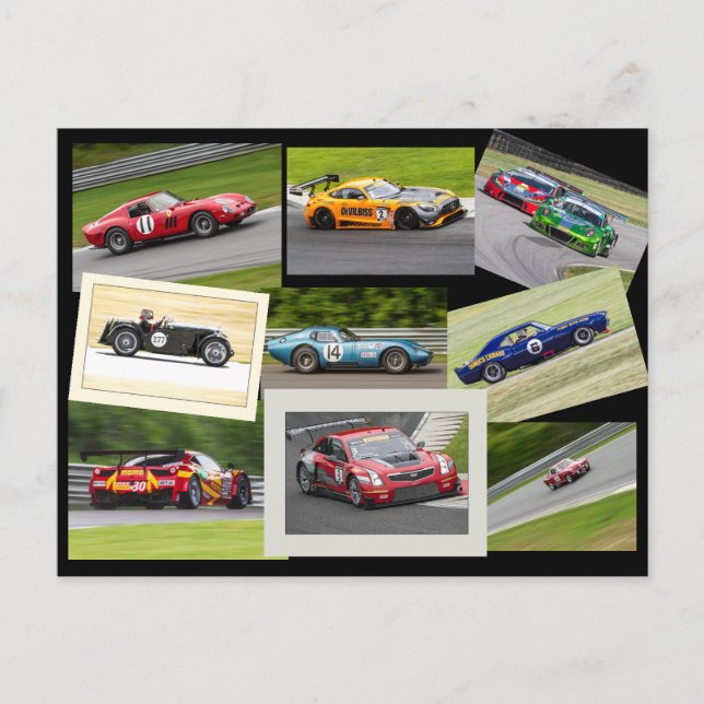 Carte Postale Course à distance (Devant)