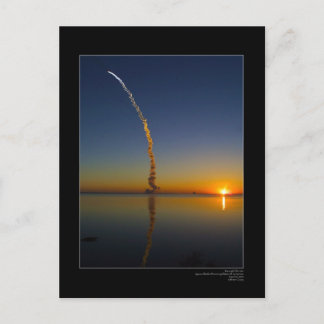 Carte Postale Course avec le soleil