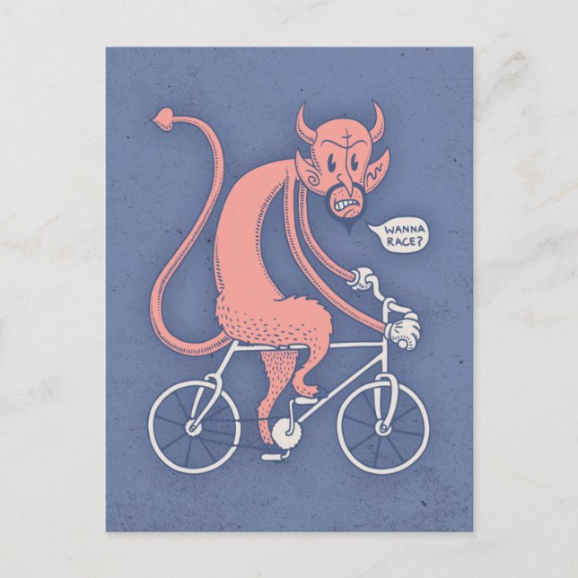 Carte Postale Course avec Stan (Devant)