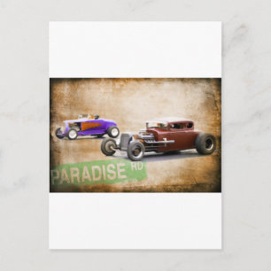 Carte Postale Course de dragsters