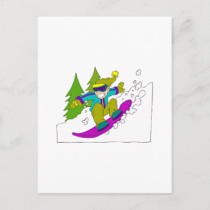 Carte Postale Course rapide