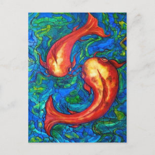 Carte Postale Courtship (Pisces)