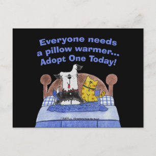 Carte Postale Coussin Warmers