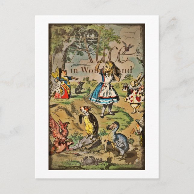 Carte Postale Couverture Alice et amis en détresse (Devant)