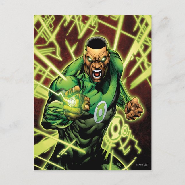 Carte Postale Couverture de la bande dessinée Green Lantern Corp (Devant)