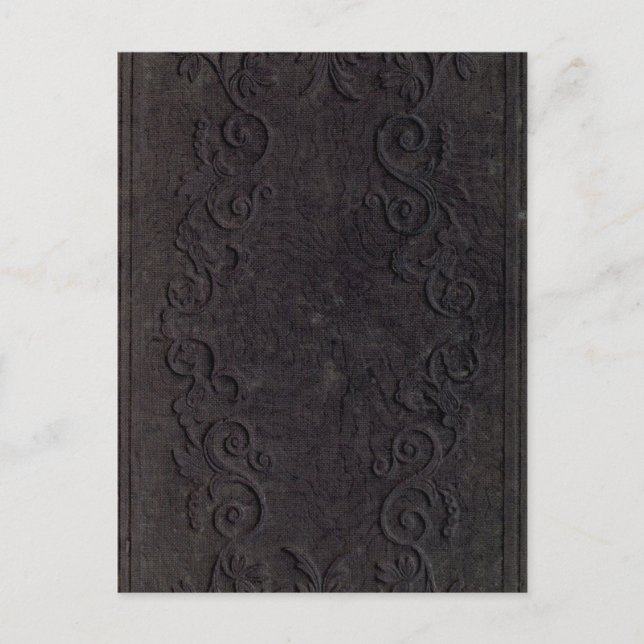 Carte Postale couverture de livre en relief (Devant)