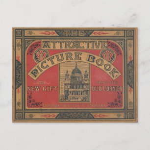 Carte Postale Couverture de livre vintage