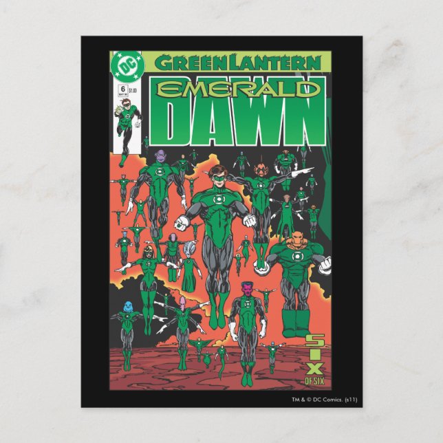 Carte Postale Couverture Emerald Dawn (Devant)