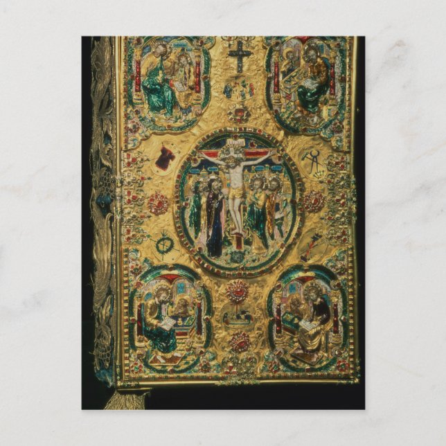 Carte Postale Couverture évangélique, or avec repousse (Devant)