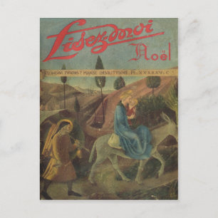 Carte Postale Couverture Lisez-Moi, Route vers Bethléem