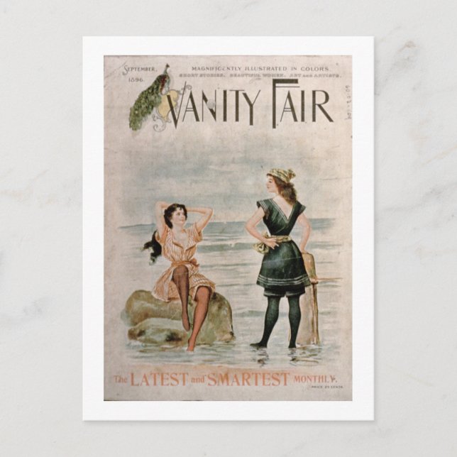 Carte Postale Couverture pour 'Vanity Fair', septembre 1896 (col (Devant)