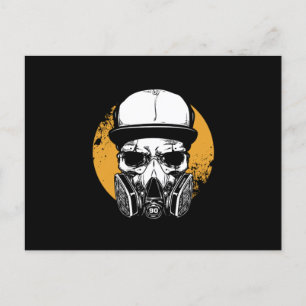 Carte Postale Couverture Visage Art Anti Toxique Inhalation Cade